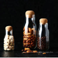 Spice Jar glass jar water bottle with cork